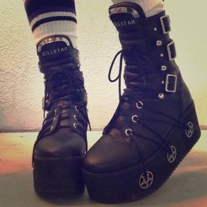 KillStar Hellbound Platform Boots